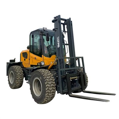 Outdoor Forklifts 4 Ton All Terrain Forklift Truck