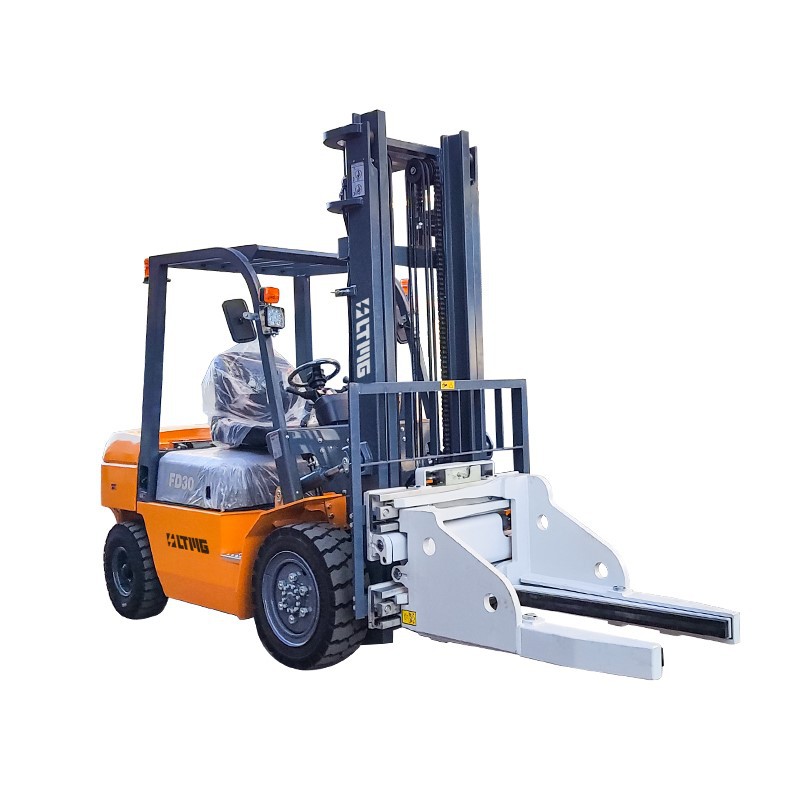 block clamp forklift